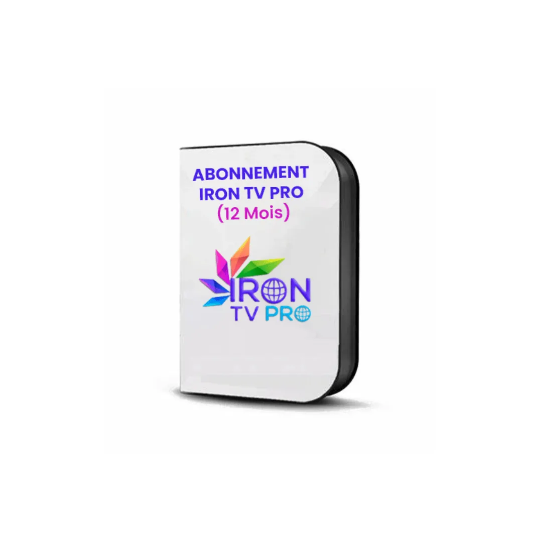 IRON IPTV – Offres des Abonnements Premium